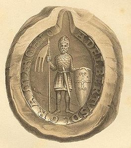 Zegel van Albert de Beer van Ballenstedt ca1100-1170.jpg