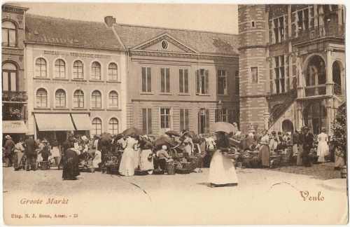 De Grote Markt circa 1910